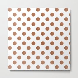Stroopwafels pattern Metal Print