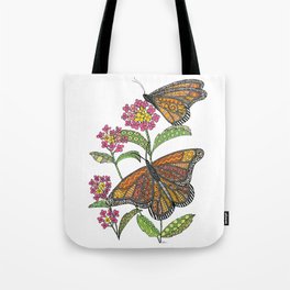 Monarch Butterflies Tote Bag