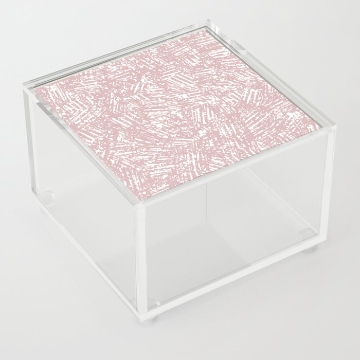 crisscross-pink Acrylic Box