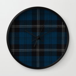 Ramsay Blue - Tartan - Clans of Scotland Wall Clock