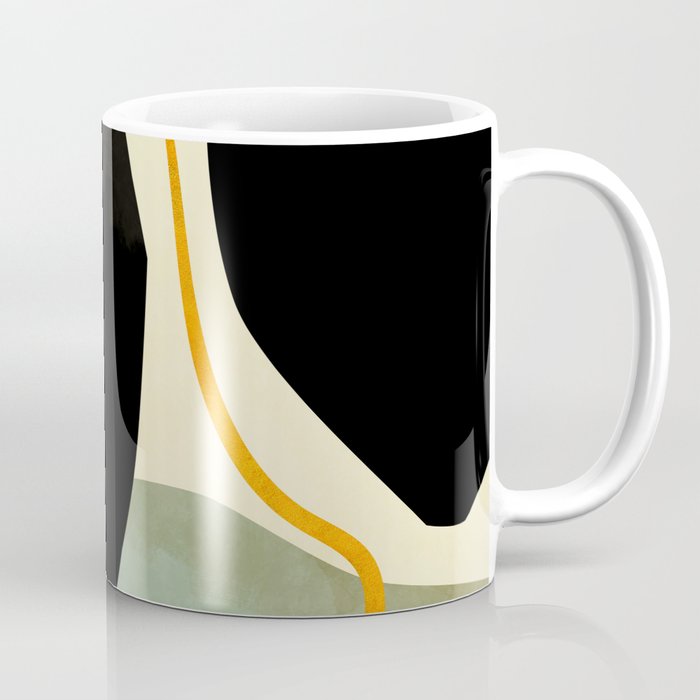shapes organic mid century modern Coffee Mug