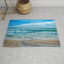 sea beach Rug