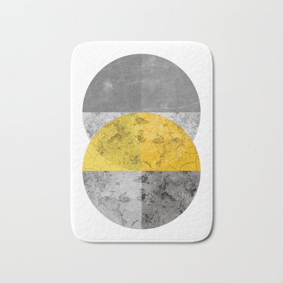 Geometric Composition 6 Bath Mat
