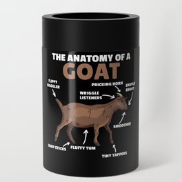 Anatomy Of A Goat Cute Goats Explanation Can Cooler