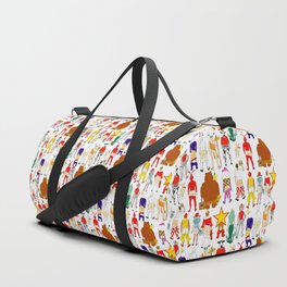 redhead canvas duffle bag