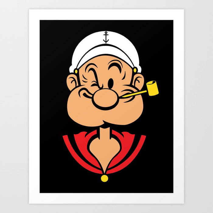 Popeye Art Print By Marcusef Society6