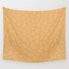 Mosaic Abstract Art Beige Wall Tapestry