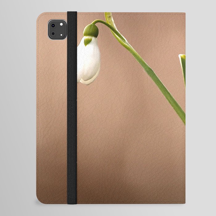 Spring Flower Snowdrop #decor #society6 #buyart iPad Folio Case