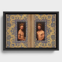 The Two Princes Framed Canvas