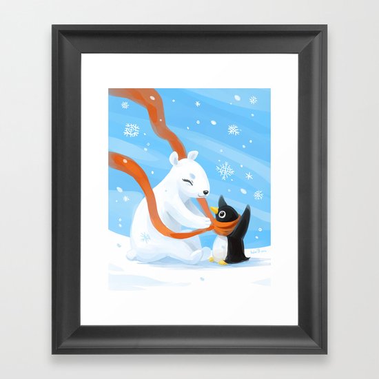 Uncle Bear Framed Art Print