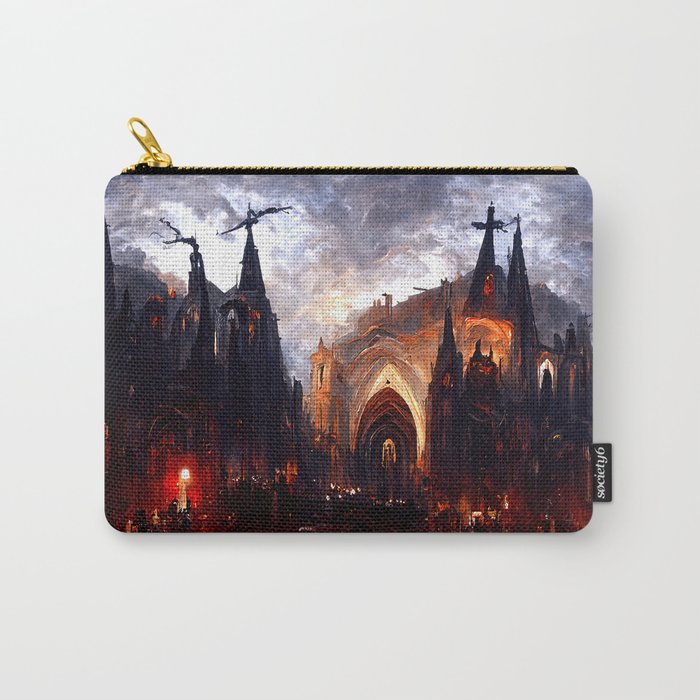 Lucifer Palace in Hell Carry-All Pouch