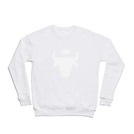 White Bull Logo Crewneck Sweatshirt