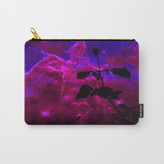 A Rose in Space Carry-All Pouch