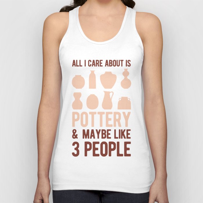Funny Pottery Tank Top