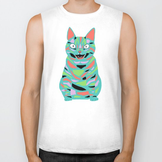 Cat Biker Tank