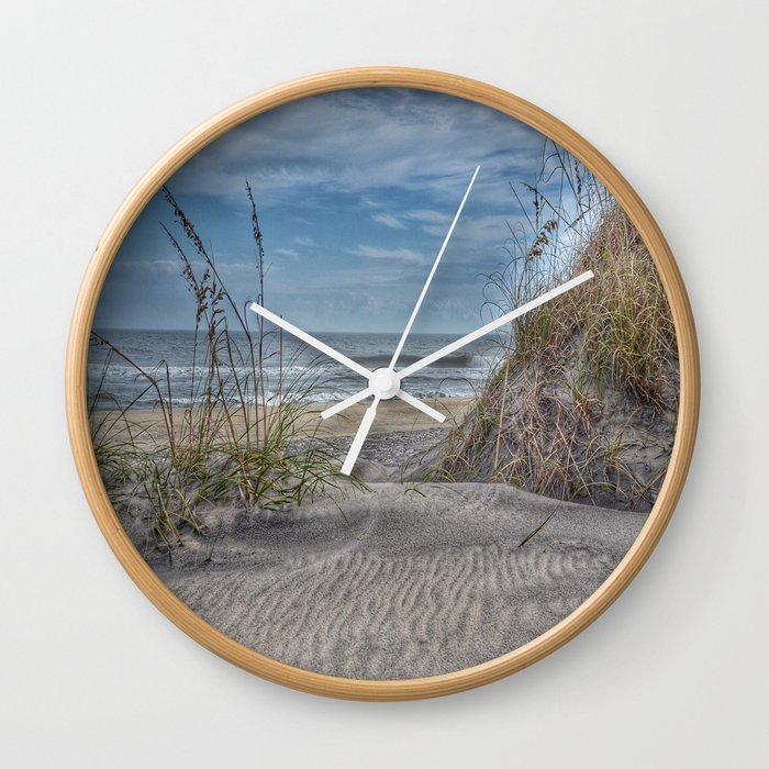 Sand Swirls Wall Clock