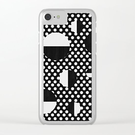 It's Black, It's White Clear iPhone Case