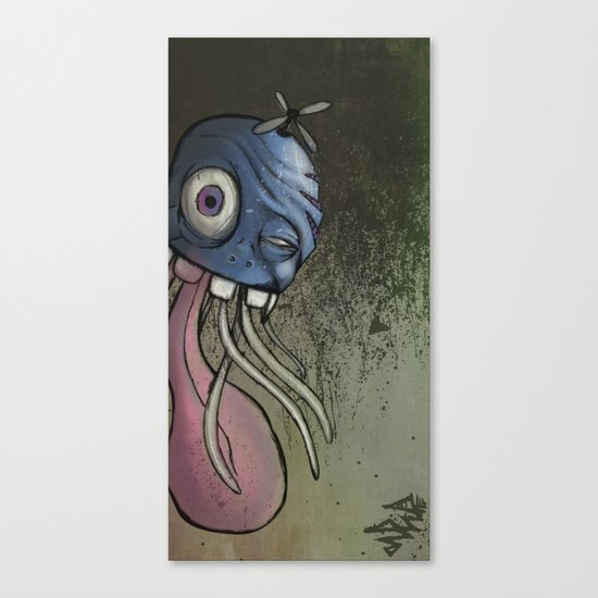 The Jelly-Filled Cranium Fish Canvas Print