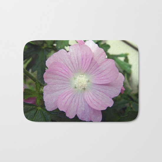 Pink Musk Mallow Bath Mat