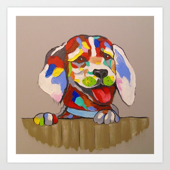 Dog Art Print