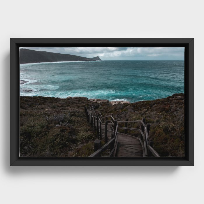 Cable Beach, Albany Framed Canvas