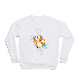 Yin and Yang Koi Fish Crewneck Sweatshirt
