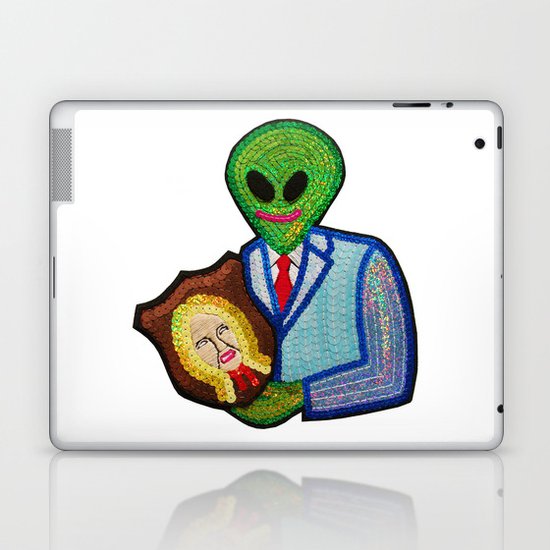Bad Aliens Trophy Laptop & iPad Skin