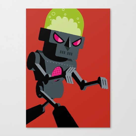 Robot Canvas Print