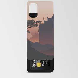 Wat Benjamabhopit Silhouette Android Card Case