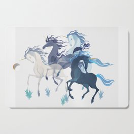 Running Unicorns Cutting Board