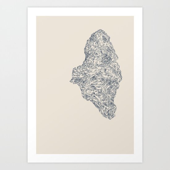 'Inheritance' (1 of 6). Original ink drawings re-coloured in Photoshop. (Other colourways available) Art Print