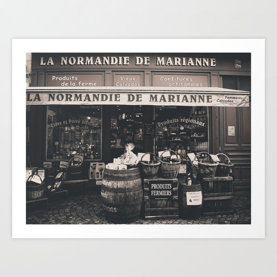 Shop France Art Print