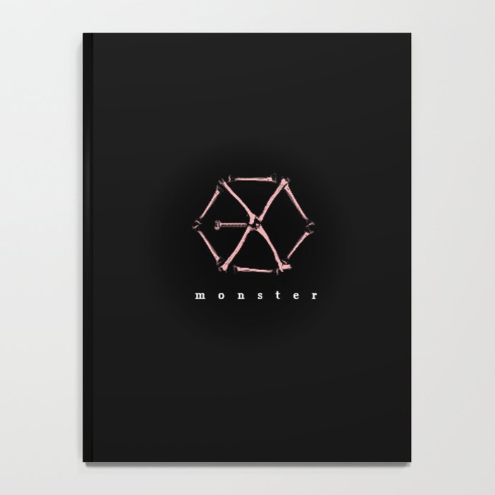 Exo Monster Logo Notebook By Hwanghaes Society6