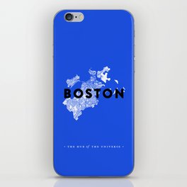 Boston Map iPhone Skin