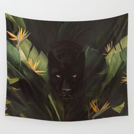 Hello Panther! Wall Tapestry