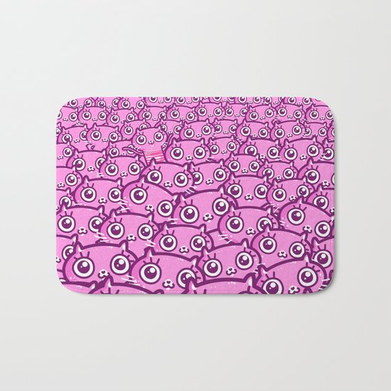 Crazy Cat Lady Dreams Bath Mat