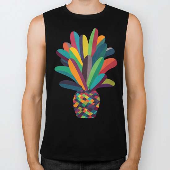 Flower Pot Biker Tank