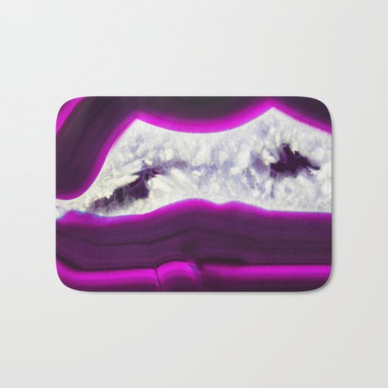 Luminescent Agate Bath Mat