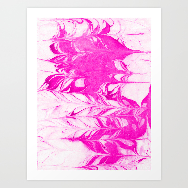Mitori Spilled Ink Abstract Minimal Painting Swirl Ocean Hot