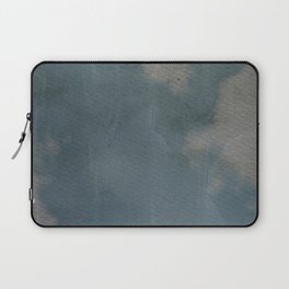 Blue white old wall Laptop Sleeve