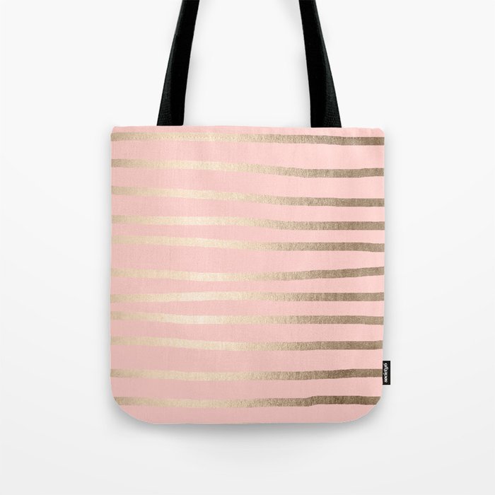 light pink tote bag