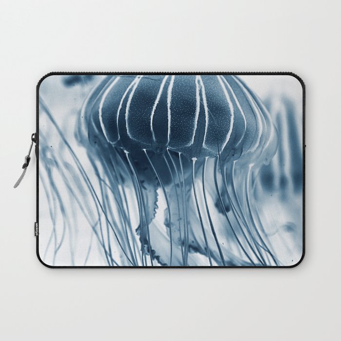 Jellyfish blue Laptop Sleeve
