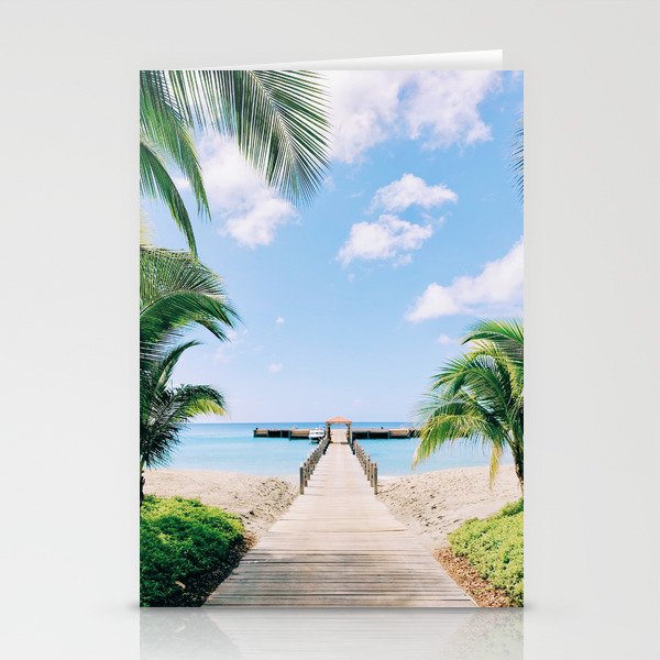 Pathway to the Sea Stationery Cards