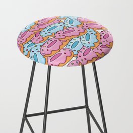 Delicious and bright donuts Bar Stool