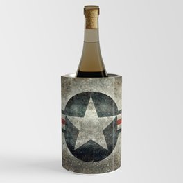 Stylized US Air force Roundel Wine Chiller