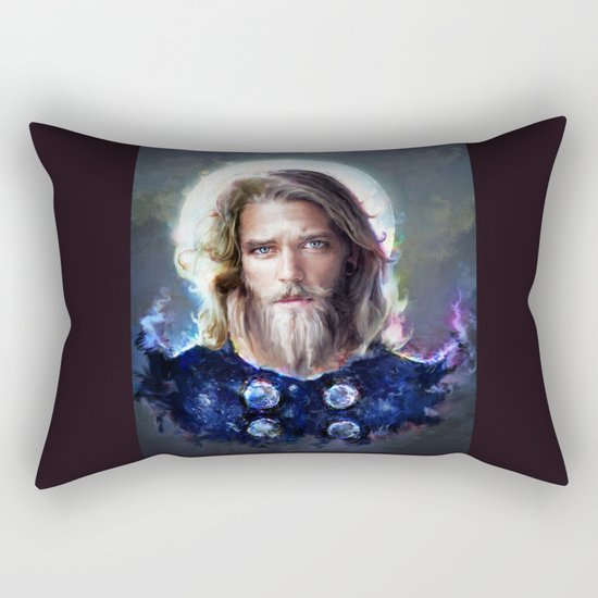 North God Rectangular Pillow