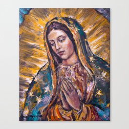Guadalupe's Virgin Canvas Print