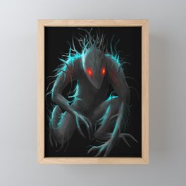 Shadow Creature Framed Mini Art Print