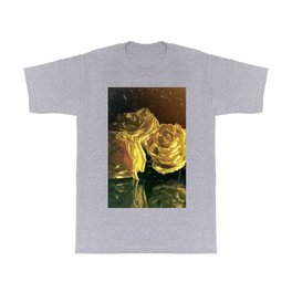 "La Rosa Amarilla" Yellow Rose  T Shirt | Color, Flowersartwork, Romanticartwork, Macro, Nature, Love, Digital, Yellow, Giftrose, Rose 