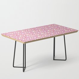 Pink XOXO Pattern Coffee Table